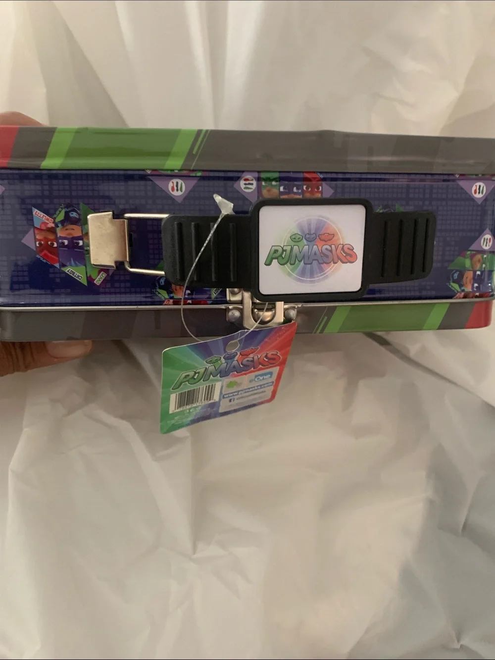 Ready for Action Kids Metal Carry Case - Blue, Green, Red NWT lunchbox